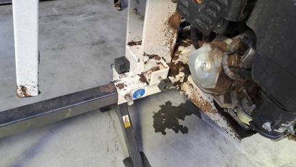 Zdjęcie przedmiotu: Maszyna do cięcia i rozłupywania drewna LUMAG GmbH SSA-400G 