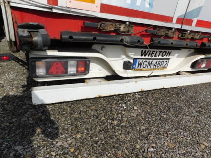 Zdjęcie przedmiotu: AUCTION OF THE DAY WIELTON NS3K Curtain trailer