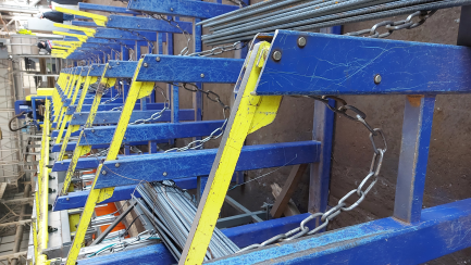 Zdjęcie przedmiotu: Rebar cutting line Shilt Engineering BV (Netherlands) Multibar 300