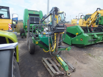 Zdjęcie przedmiotu: Forest trailer with crane FARMA T6 FARMA T6 C4.2 G2