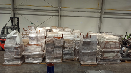 Zdjęcie przedmiotu: A set of WIGO garden furniture according to the specification