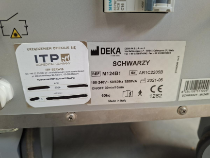 Zdjęcie przedmiotu: Медичний пристрій DEKA SCHWARZY, що використовує електромагнітні поля для нарощування м'язів та формування тіла