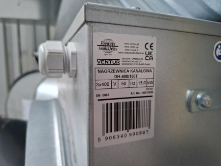Zdjęcie przedmiotu: Ventilation system for the paint shop