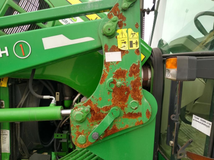 Zdjęcie przedmiotu: John Deere 6430 tractor + KNOCH I front loader