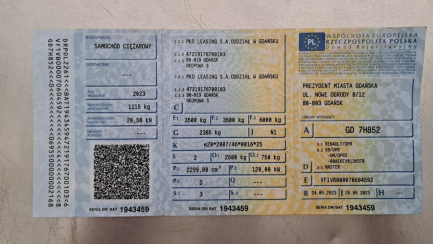 Zdjęcie przedmiotu: RENAULT/DPR MASTER FWD 2.3 dCi E6 3.5t L3H1 Extra S&S+E