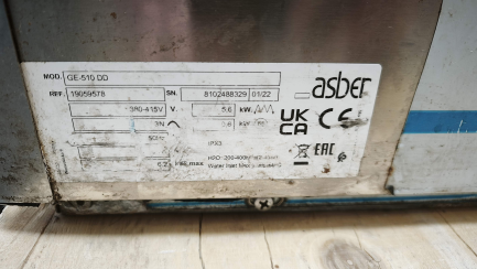 Zdjęcie przedmiotu: Посудомийна машина Asber GE-510