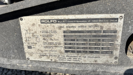 Zdjęcie przedmiotu: ROLFO HERCULES C3 GEGCBEDA 24.0t Oświadczenie o utracie DR