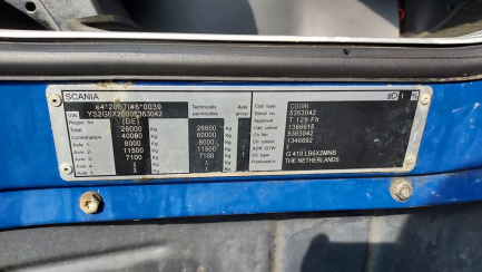 Zdjęcie przedmiotu: SCANIA R410 E6 28.5t LB 6x2MNA