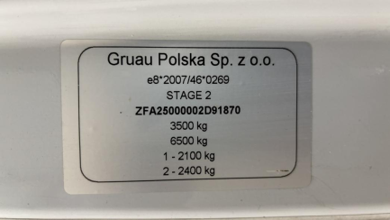 Zdjęcie przedmiotu: Fiat Ducato 35 2.3 M-jet E6 3.5t L3