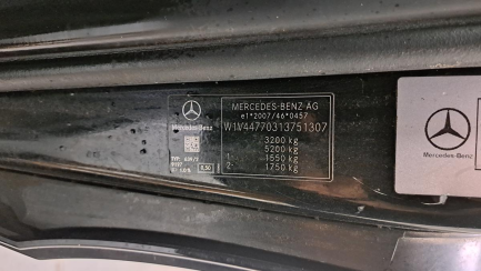 Zdjęcie przedmiotu: Mercedes-benz Vito Tourer PRO BlueTEC E6d 3.1t Dowód zatrzymany elektronicznie!