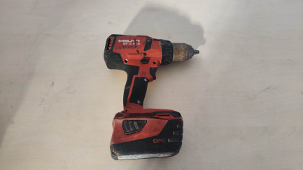 Zdjęcie przedmiotu: Akumulatorowa wkrętarko-wiertarka Hilti SF 6-A22 + torba