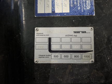 Zdjęcie przedmiotu: W&oacute;zek widłowy HANGCHA CPQD25N-RW22-Y