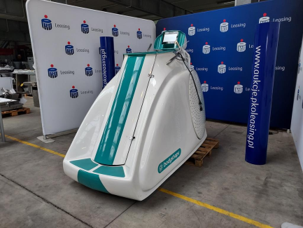 Zdjęcie przedmiotu: NO COMMISSION Body Shape cosmetic device BIOPROFIT Sp. z o. o. - a device based on a negative pressure system combining the advantages of physical effort, negative pressure and IR radiation.