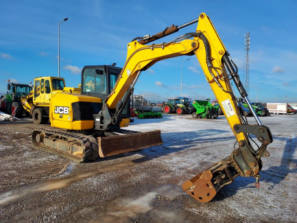 Zdjęcie przedmiotu: JCB 85Z-1 tracked mini excavator