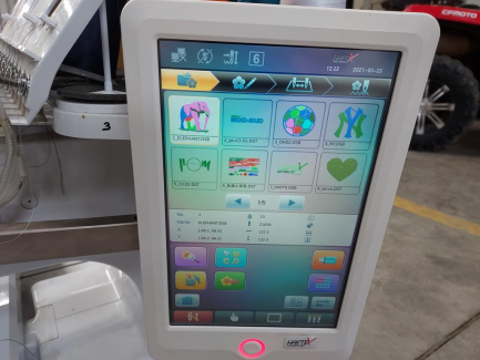 Zdjęcie przedmiotu: HAFTEX BF1500 computer embroidery machine