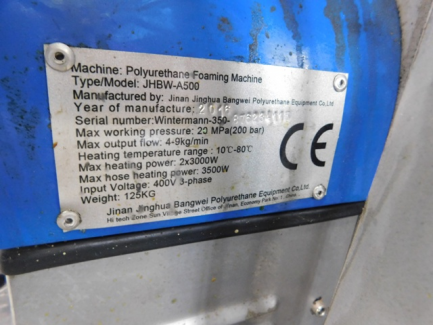 Zdjęcie przedmiotu: A set for spraying and polyurethane injection