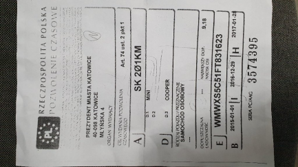 Zdjęcie przedmiotu: Mini Cooper