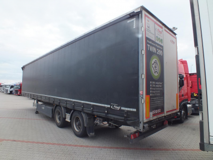 Zdjęcie przedmiotu: FLIEGL SZS320 Curtain semi-trailer