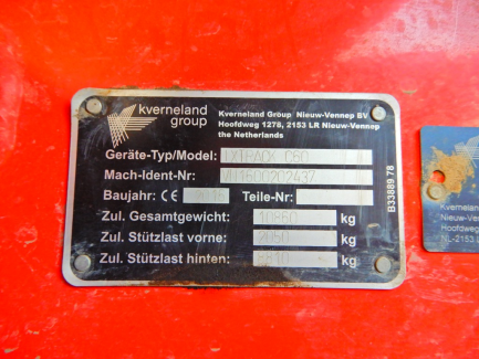 Zdjęcie przedmiotu: KVERNELAND GROUP IXTRACK C60 trailed sprayer