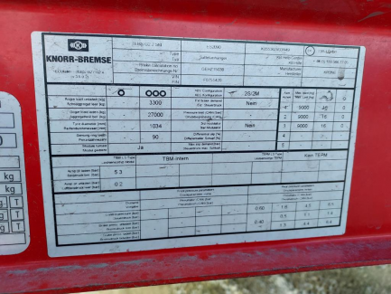 Zdjęcie przedmiotu: KRONE SDP 27 35.5t Dropside