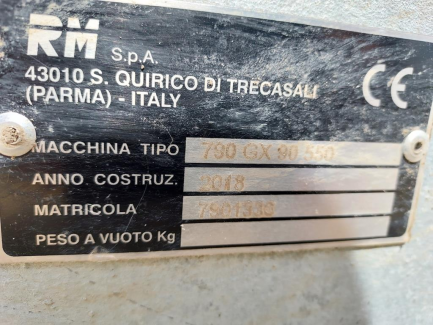 Zdjęcie przedmiotu: Elements of the reel sprinkler RM 790 GX 90 550