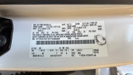 Zdjęcie przedmiotu: Ford F150 3.1t LARIAT