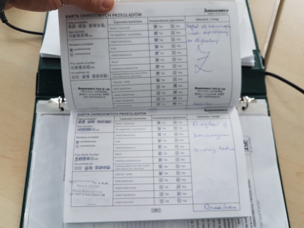 Zdjęcie przedmiotu: W&oacute;zek widłowy Jungheirich EFG220 GE115-310ZT