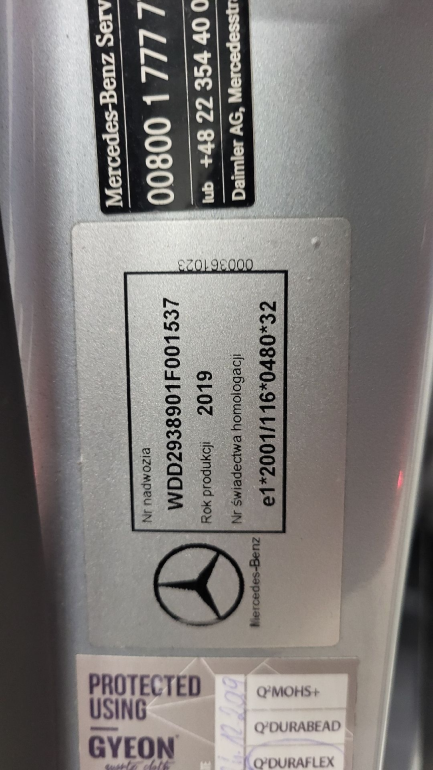 Zdjęcie przedmiotu: Mercedes-benz EQC