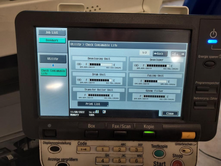 Zdjęcie przedmiotu: KONICA MINOLTA BIZHUB 423 multifunctional device
