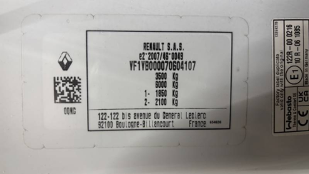 Zdjęcie przedmiotu: RENAULT/MOTOWEKTOR MASTER FWD 2.3 dCi E6 3.5t L3H1 Extra S&S+E