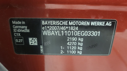 Zdjęcie przedmiotu: BMW X2 xDrive20d M Sport X sport-a