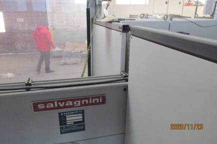 Zdjęcie przedmiotu: SALVAGNINI P2 Performer bending center - a CNC device designed for bending metal sheets up to 2 mm thick.