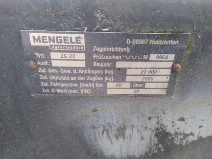 Zdjęcie przedmiotu: The LELY TIGO 60 RD Profi loader wagon