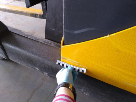 Zdjęcie przedmiotu: W&oacute;zek widłowy wysokiego składowania OM XR 14 ac