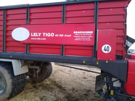 Zdjęcie przedmiotu: The LELY TIGO 60 RD Profi loader wagon