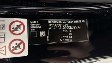 Zdjęcie przedmiotu: BMW M 850i Coupe 4.4 E6d xDrive Steptronic