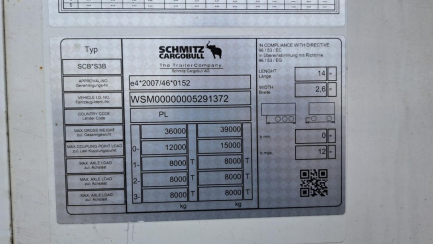 Zdjęcie przedmiotu: SCHMITZ SKO FP60 COOL/13.4 24 35.0t