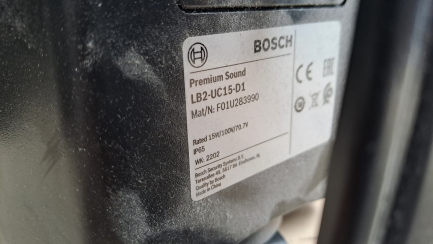 Zdjęcie przedmiotu: Комплект звукової системи (7 шт. динаміків Bosch Premium Sound LB2-UC15-D1)