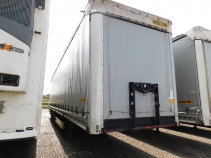 Zdjęcie przedmiotu: AUCTION OF THE DAY WIELTON NS3K Curtain trailer