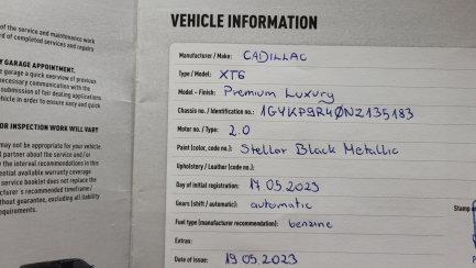 Zdjęcie przedmiotu: Cadillac XT6