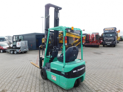 Zdjęcie przedmiotu: W&oacute;zek widłowy elektryczny Mitsubishi FB 15KRT PAC