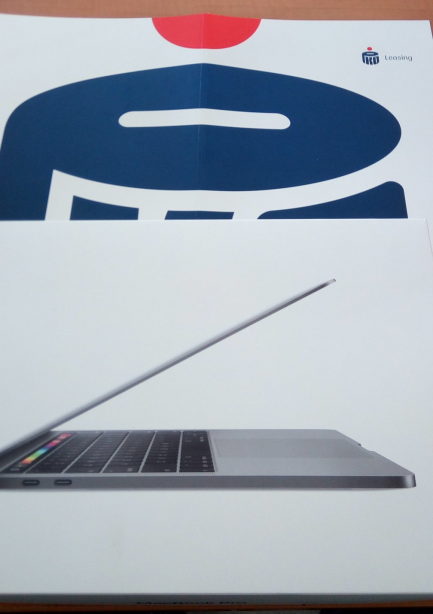 Zdjęcie przedmiotu: Apple MacBook Pro 13-inch with Touch Bar 2.4GHz quad-core 8th generation Intel Core i5 processor, 16GB, 512GB, Space Gray