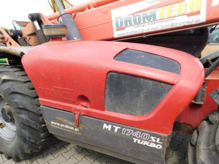 Zdjęcie przedmiotu: Manitou BF telescopic loader, 44158 Ancenis Cedex France MT 1740 SLT