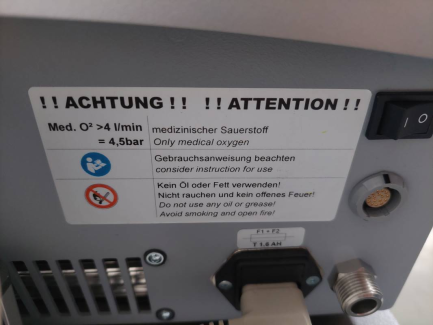 Zdjęcie przedmiotu: Herrmann Hyper Medozon comfort ozone therapy device