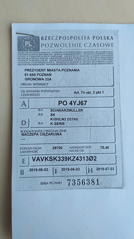 Zdjęcie przedmiotu: SCHWARZMULLER K-serie Сталевий самоскид