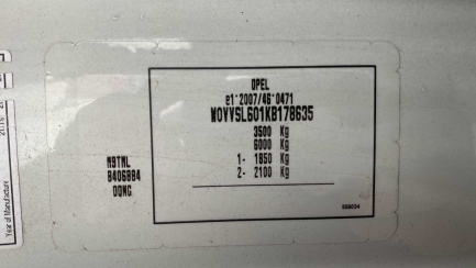 Zdjęcie przedmiotu: Opel Movano 2.3 CDTI E6 3.5t L3H1