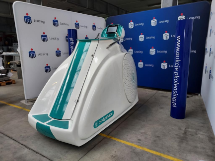 Zdjęcie przedmiotu: Cosmetic device Body Shape BIOPROFIT Sp. z o.o. - a device based on a vacuum system combining the advantages of physical effort, negative pressure and IR radiation.