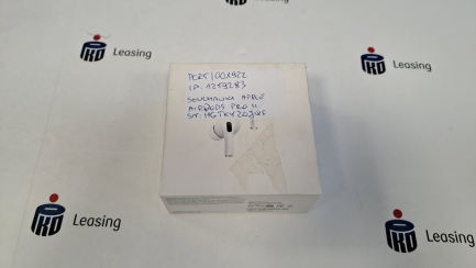 Zdjęcie przedmiotu: Słuchawki dokanałowe APPLE Air Pods Pro II ANC Wodoodporne Biały (Etui z USB-C) kod prod. MTJV3ZM/A