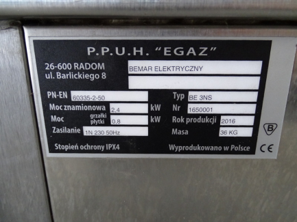 Zdjęcie przedmiotu: 3-chamber bemar