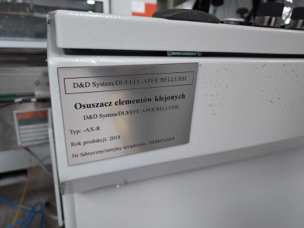 Zdjęcie przedmiotu: Line for gluing mattresses D&D System / DUEEFE-APER / BELLUSSI -AX-R + AX-L / NT / AXPRL